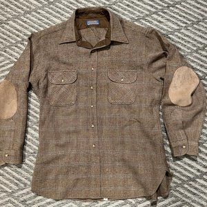 Vintage Pendleton wool button shirt - Vintage Mens XL